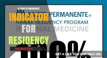 Exploring the Link: Health Insurance as a Residency Indicator