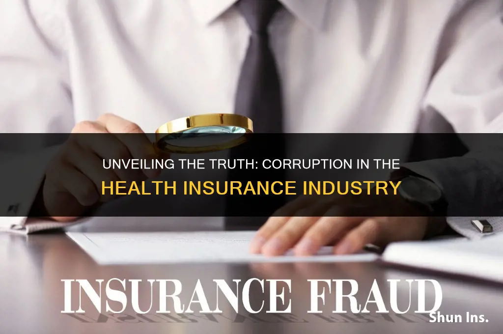 is health insurance industry corrupt