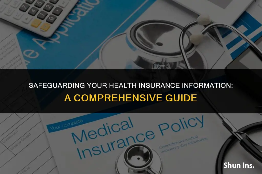 is health insurance info protected