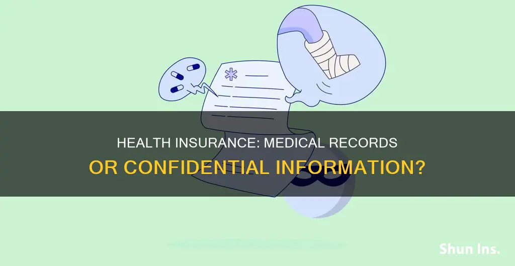 is health insurance information considered to be a medical record