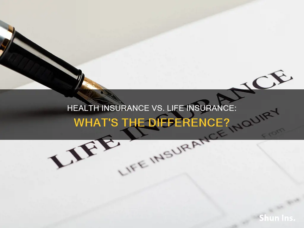 is health insurance life insurance