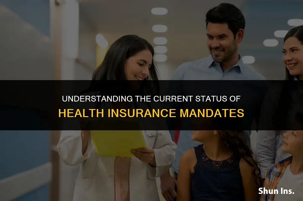 is health insurance mandate gone