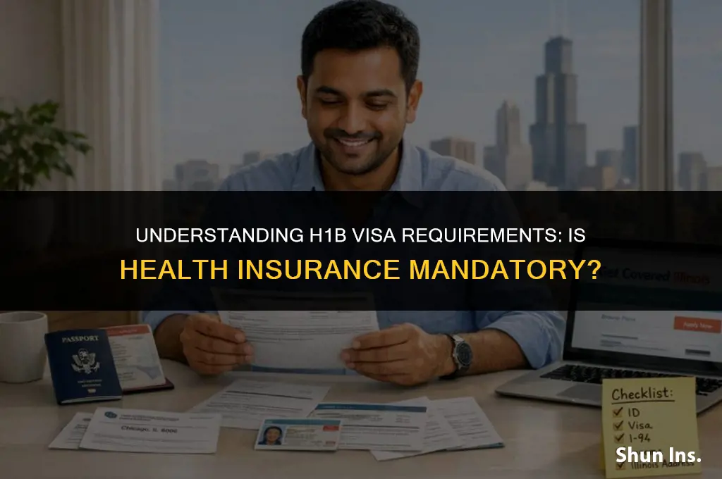 is health insurance mandatory for h1b