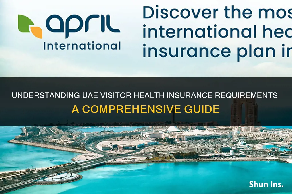 is health insurance mandatory for visitors to uae