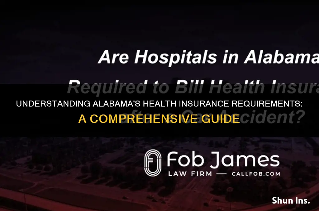 is health insurance mandatory in alabama