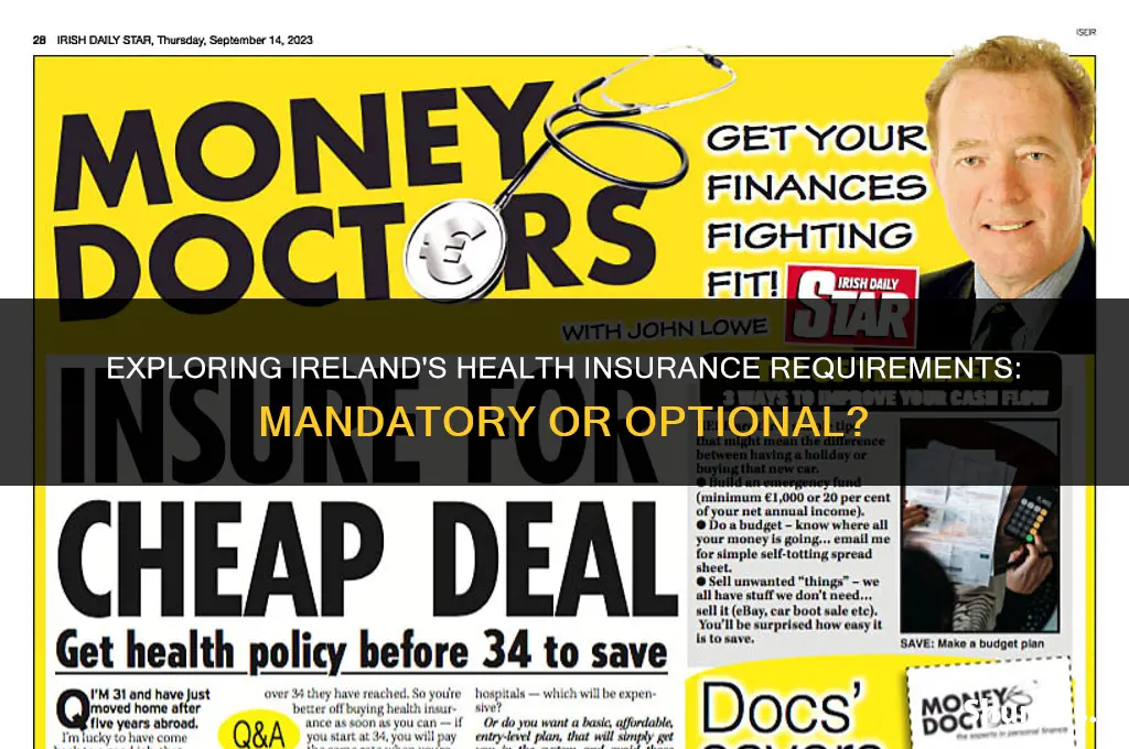 is health insurance mandatory in ireland