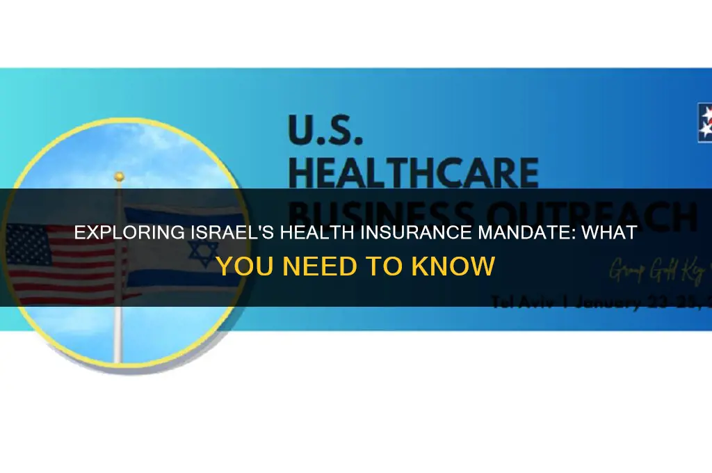is health insurance mandatory in israel