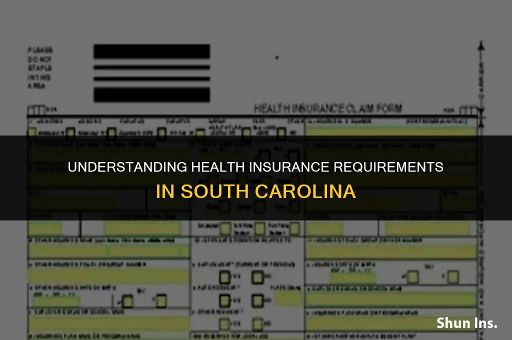 is health insurance mandatory in south carolina