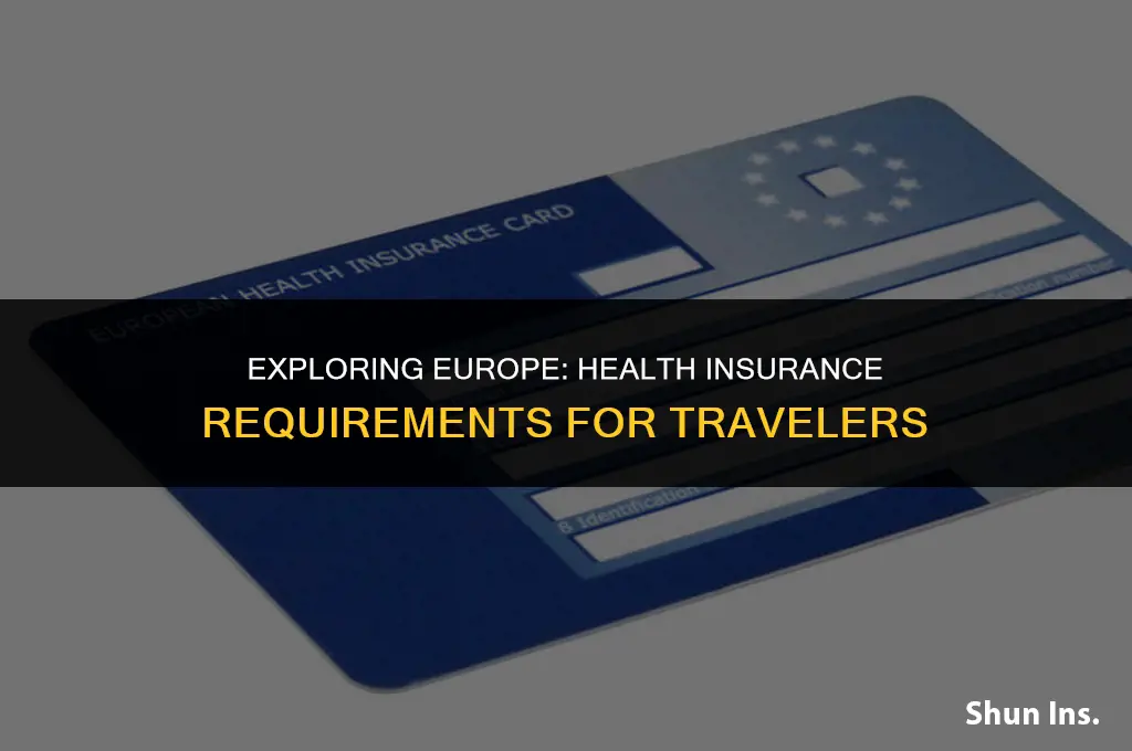 is health insurance mandatory to go to europe
