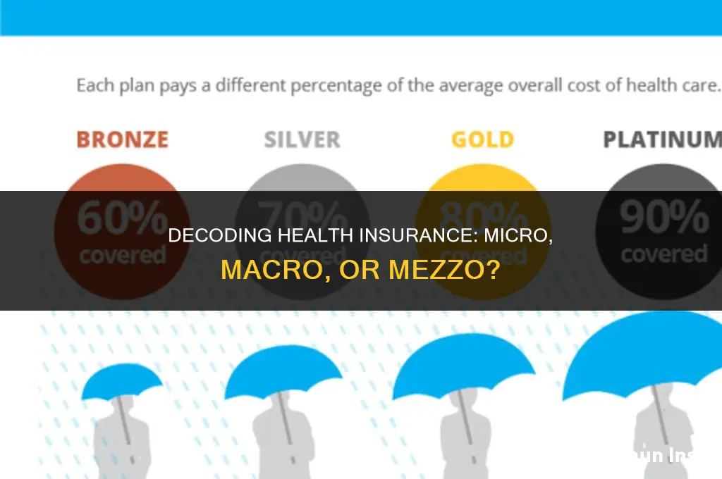 is health insurance mezzo or macro