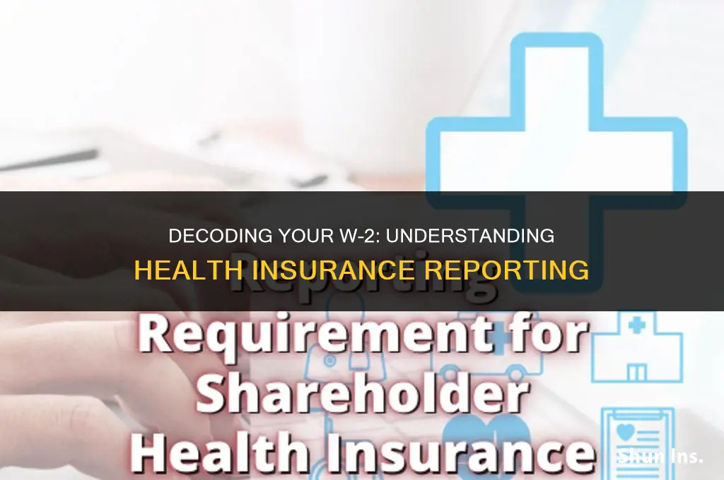 is health insurance on w2