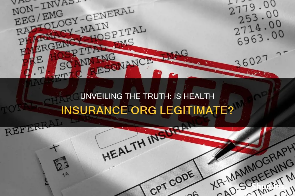 is health insurance org legit