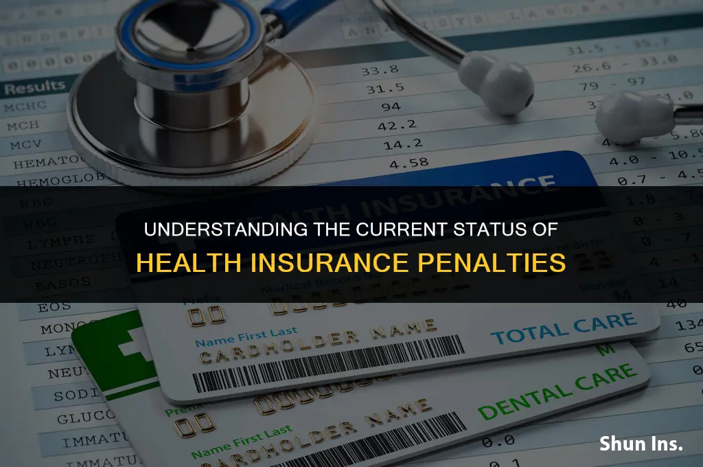 is health insurance penalty gone