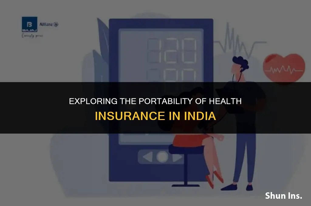 is health insurance portable allowed in india