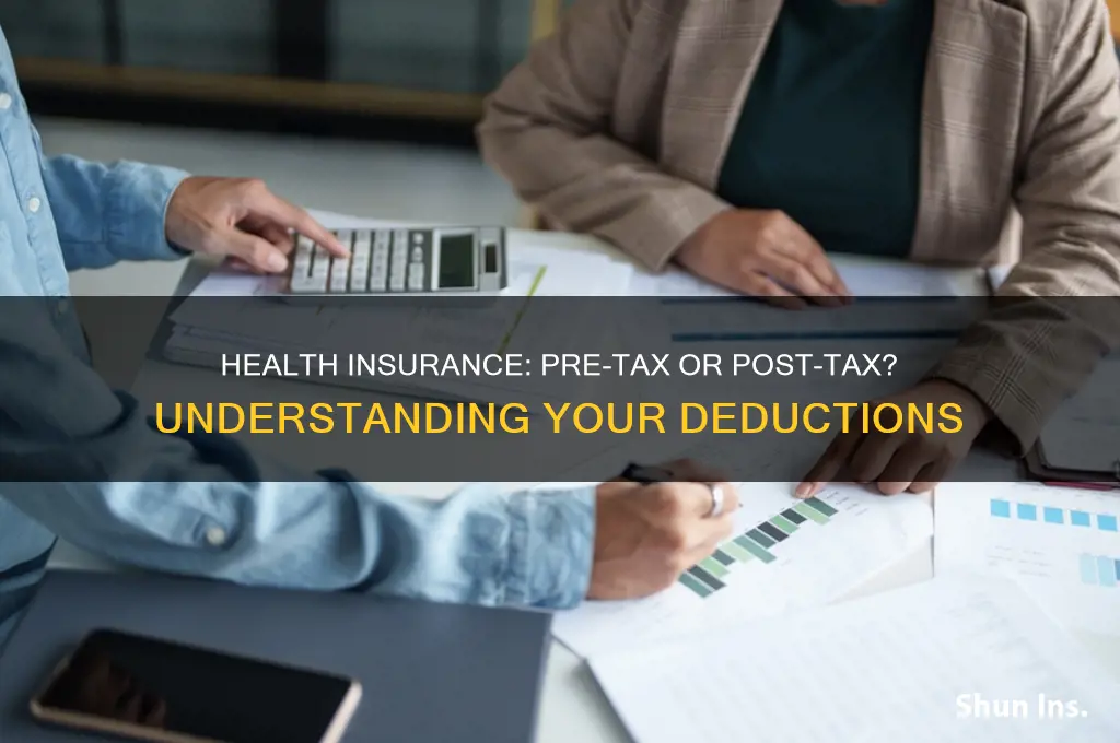 is health insurance pre or post tax