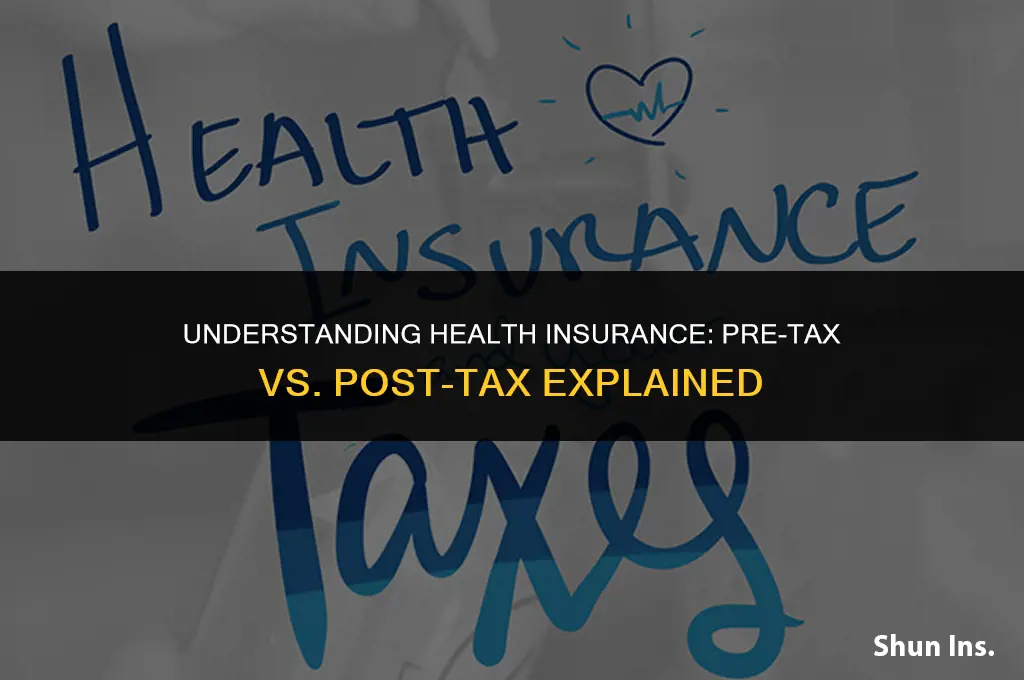is health insurance pre-tax or post-ta