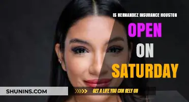 Hernandez Insurance Houston: Are They Open on Saturdays?