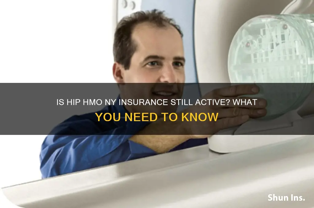 is hip hmo ny insurance still active