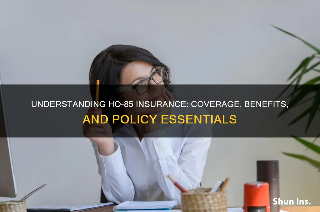 is ho 85 insurance