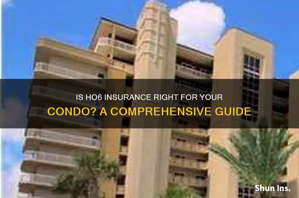 is ho6 insurance for condo