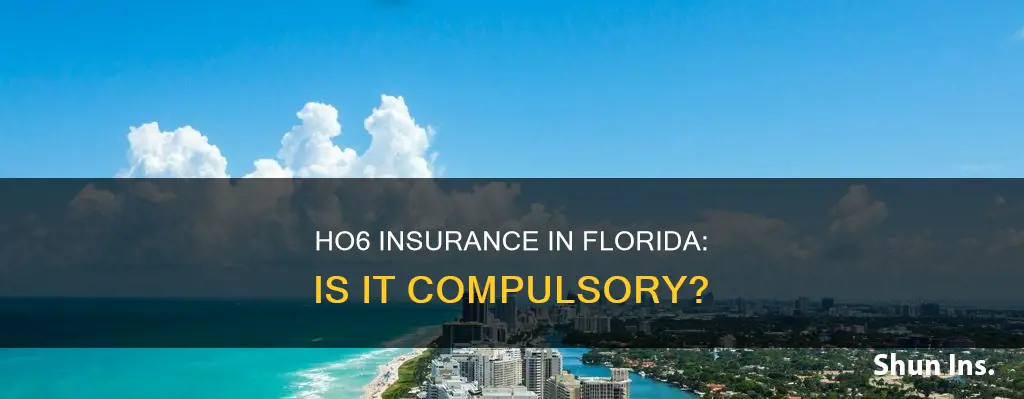 is ho6 insurance mandatory in Florida