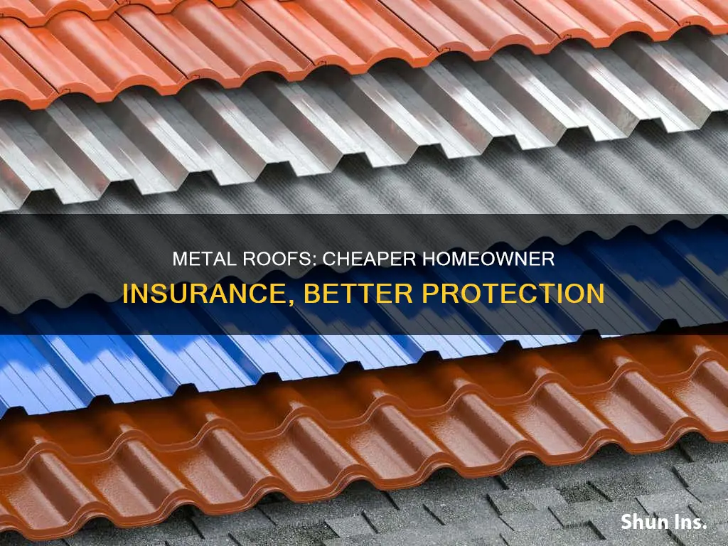 is homeowner insurance lowered with installation of metal roof