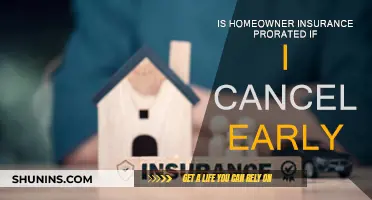 How Prorated Homeowner Insurance Works When Cancelling Early