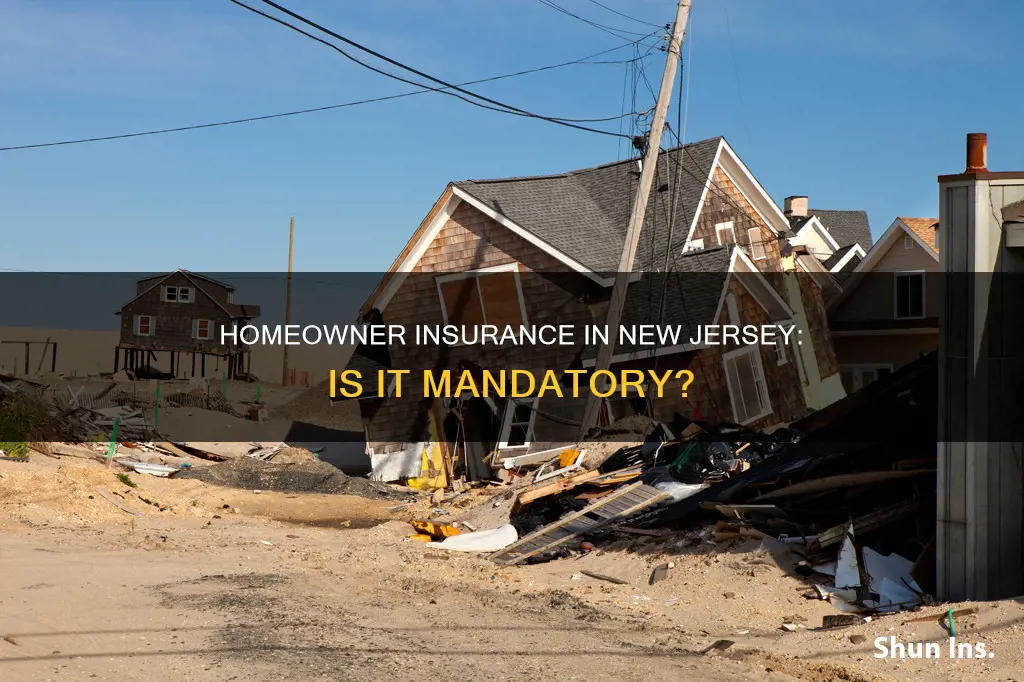 is homeowner insurance required in new jersey