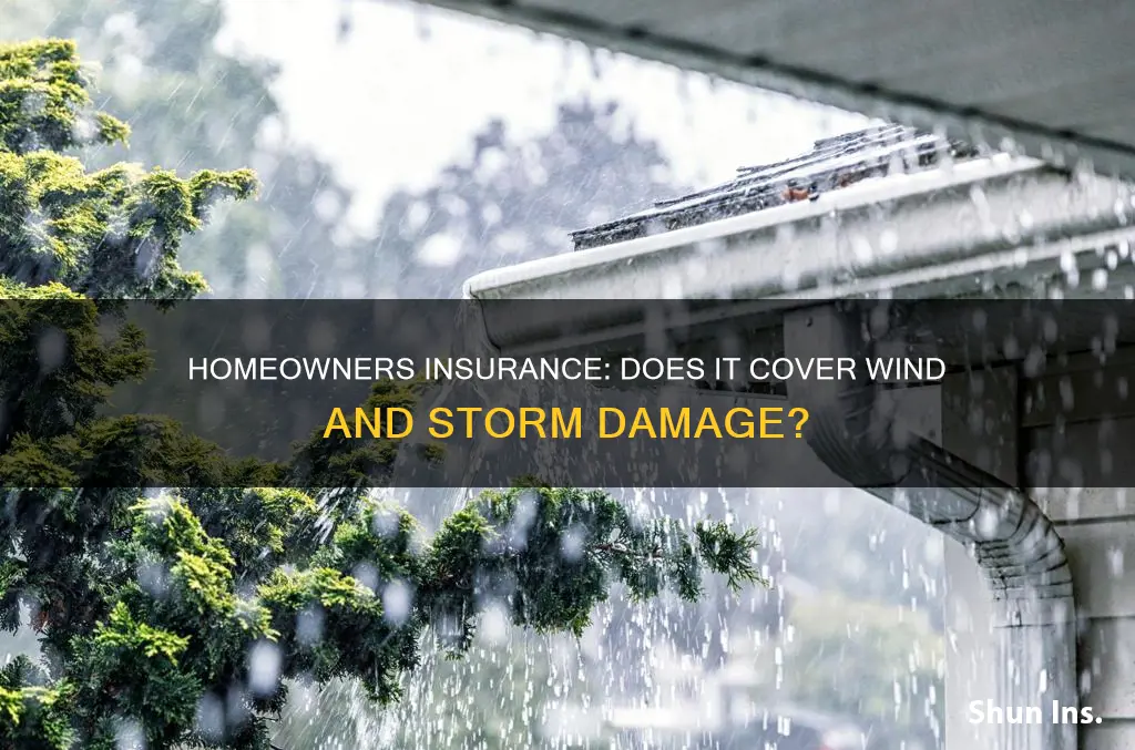 is homeowners and wind and storm insurance the same