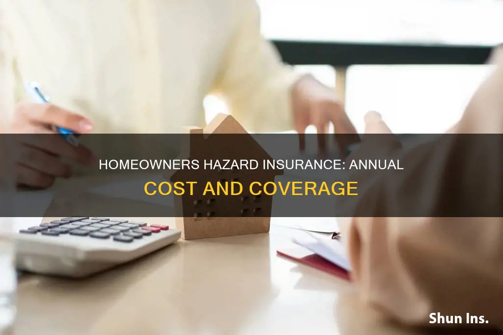 is homeowners hazard insurance annual
