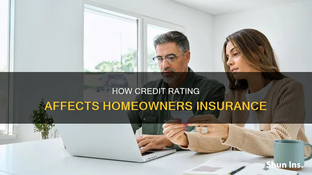 is homeowners insurance based on credit rating