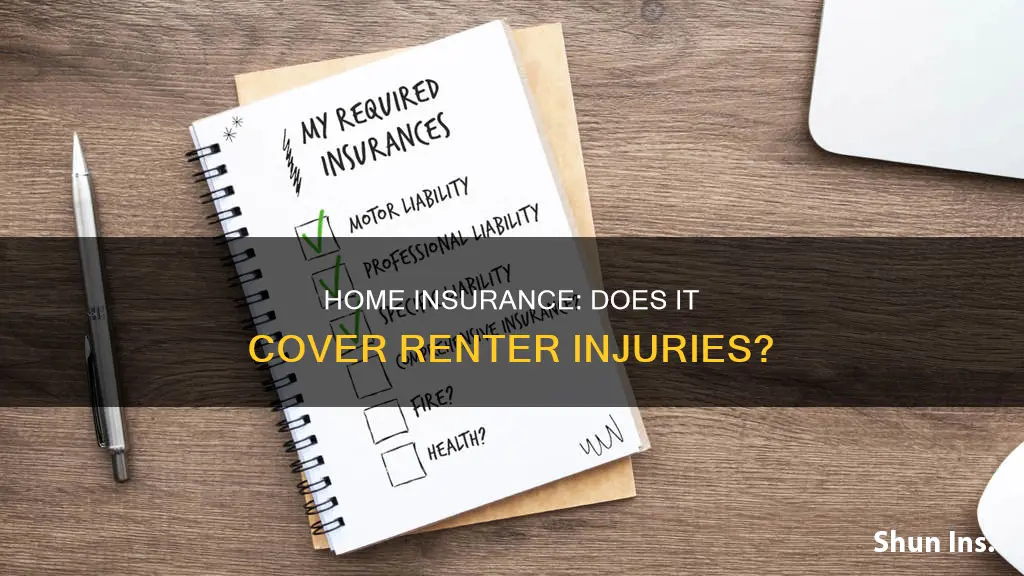 is homeowners insurance cover injuries rent