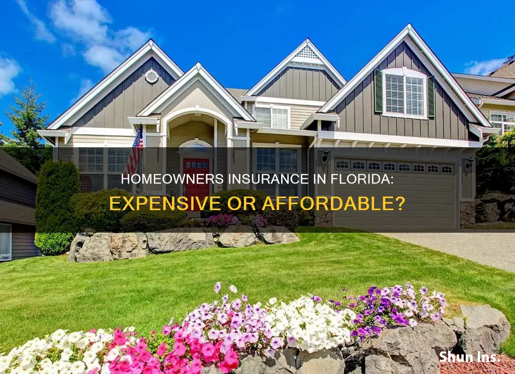 is homeowners insurance expensive in Florida