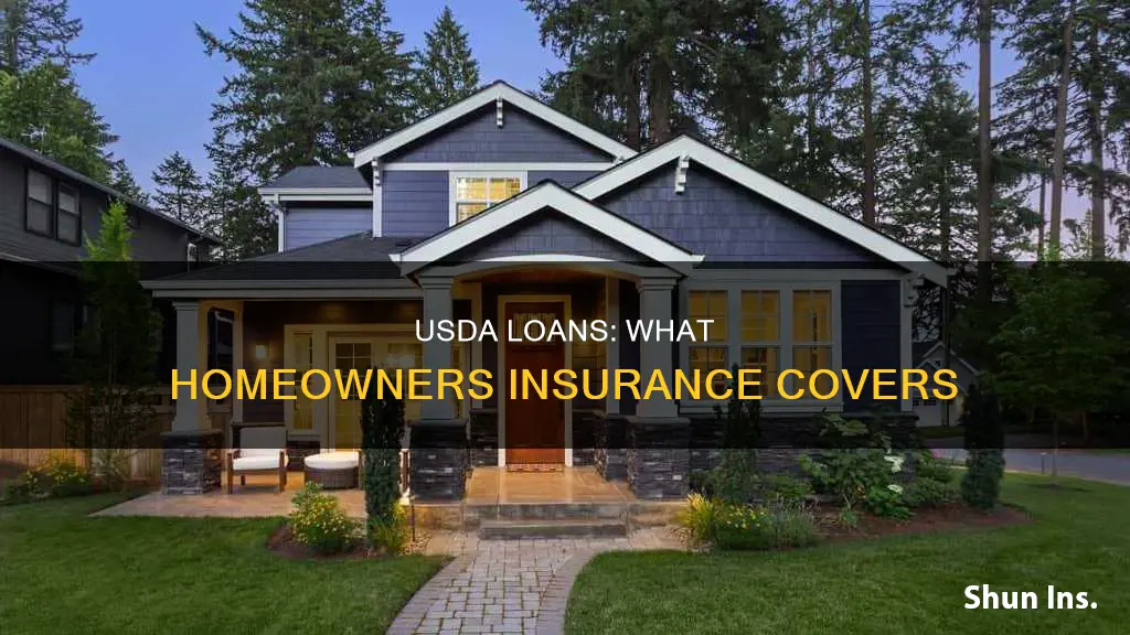 is homeowners insurance included in usda loan