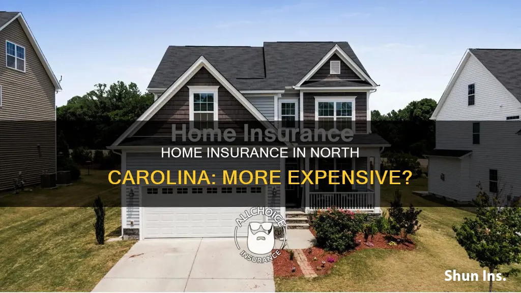 is homeowners insurance more expensive in north carolina