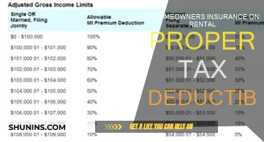 How to Deduct Homeowners Insurance on Rental Properties