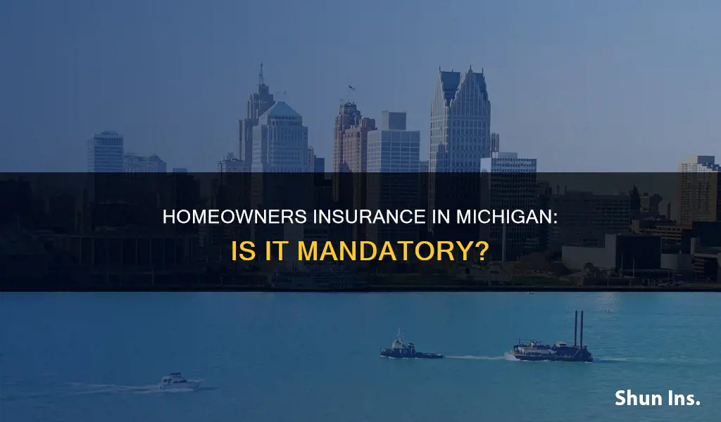 is homeowners insurance required in Michigan
