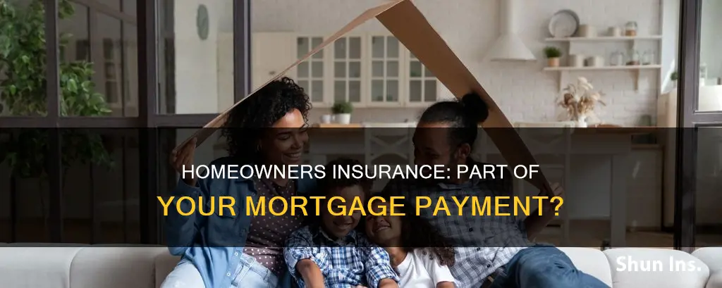 is homeowners insurance rolled into mortgage