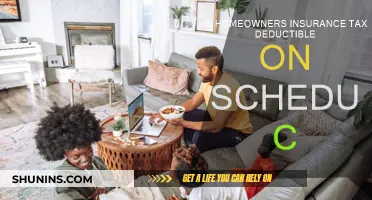 Homeowners Insurance: Schedule C Tax Deduction?