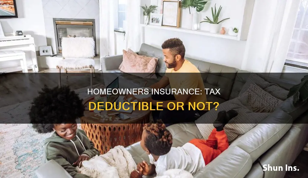 is homeowners insurance tax deductible policygenius