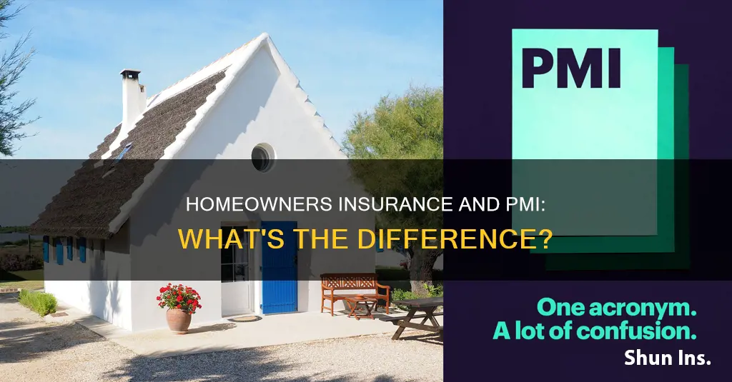 is homeowners insurance the same as pmi