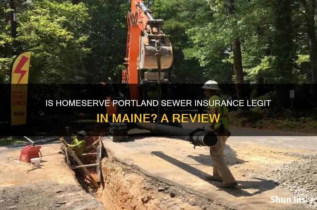 is homeserve portland sewer insurance maine legit