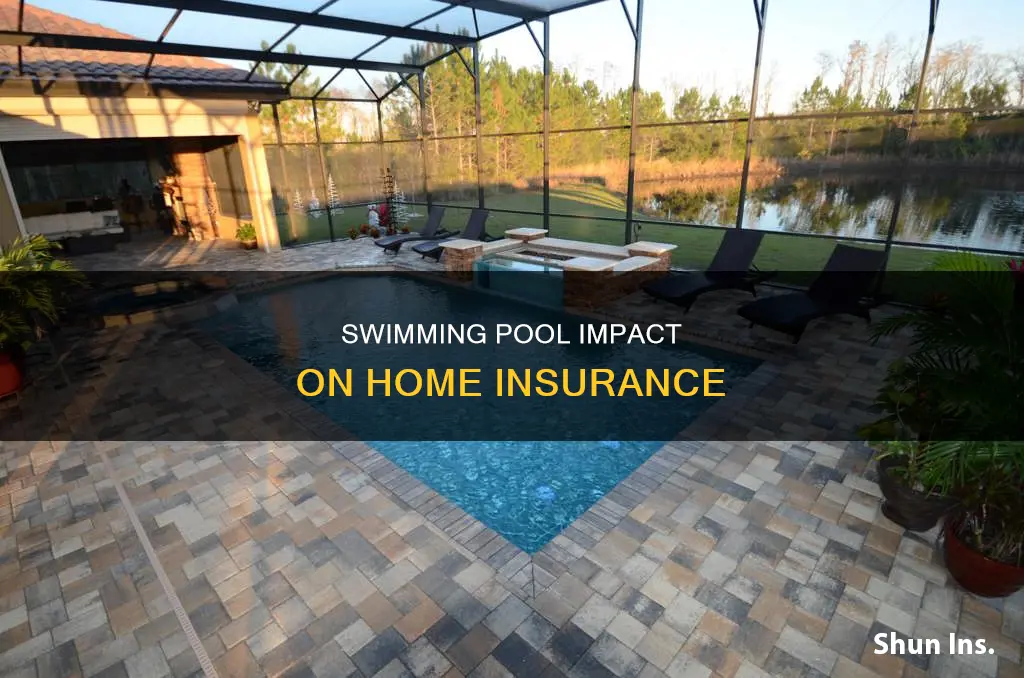 is house insurance more with a swimming pool