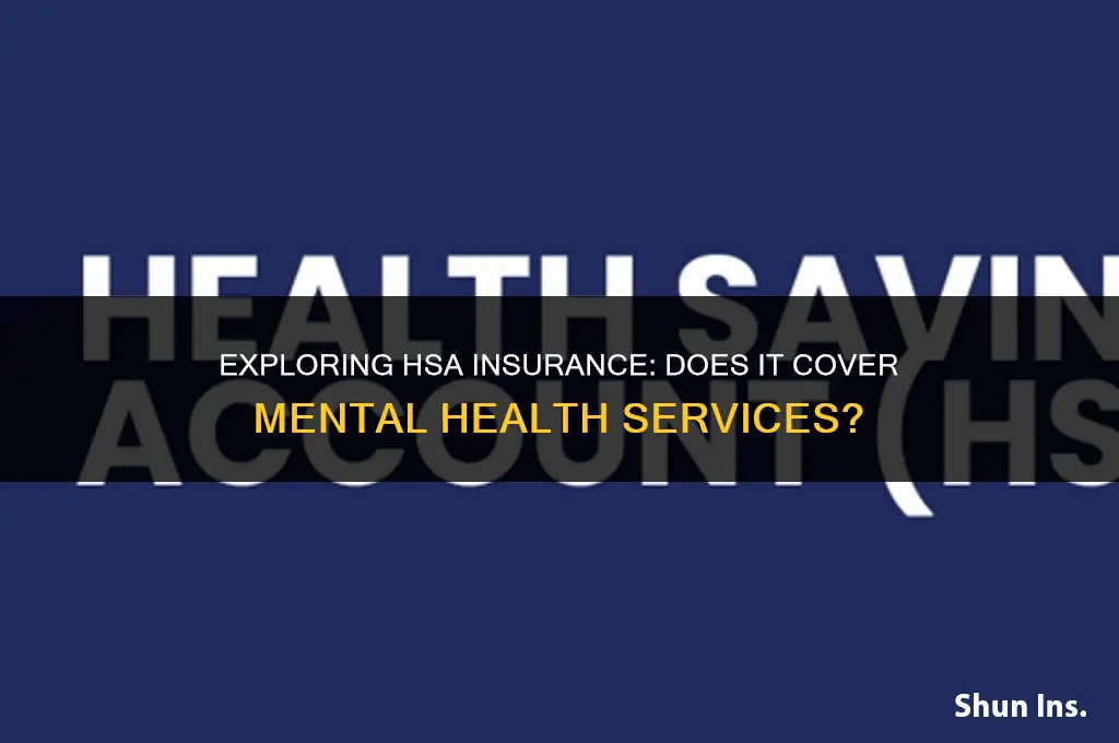 is hsa insurance mental health