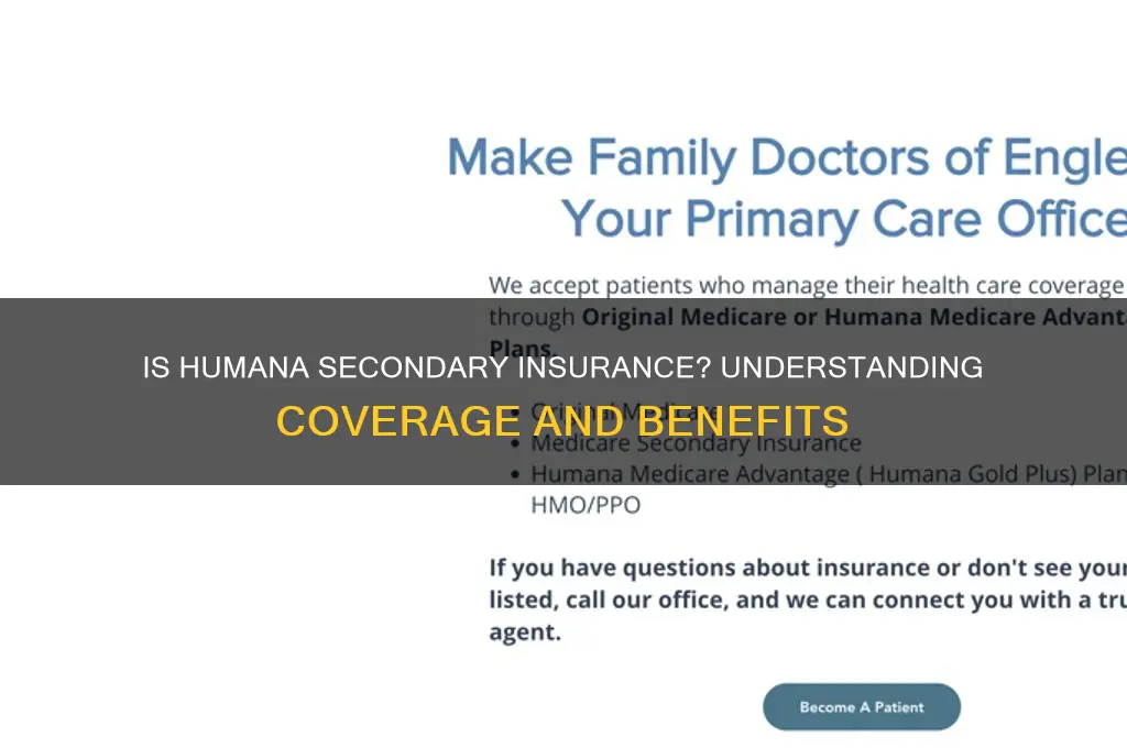 is humana a secondary insurance