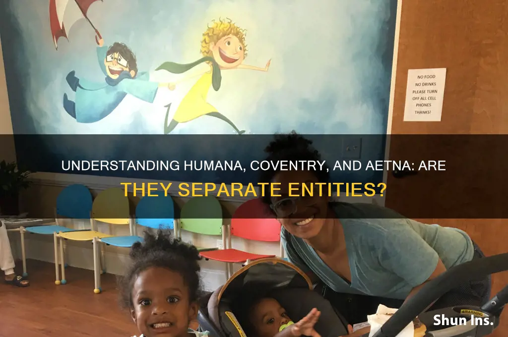 is humana insurance separate from coventry or aetna