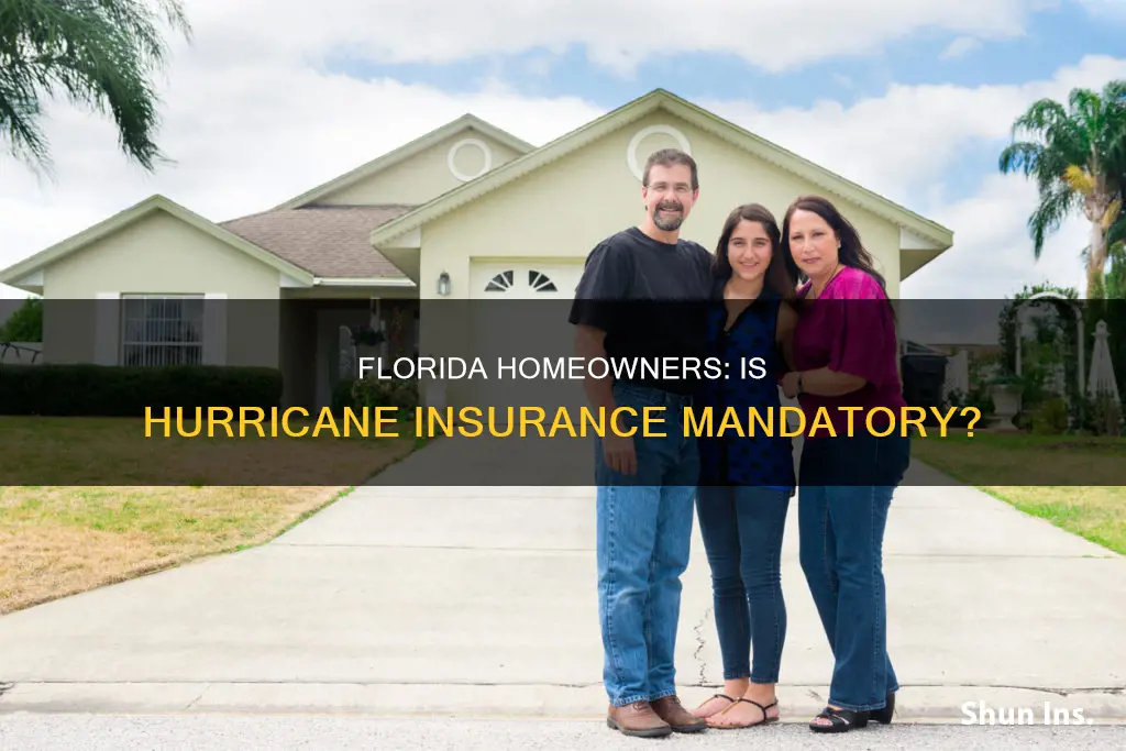 is hurricane insurance required in Florida for homeowners associations