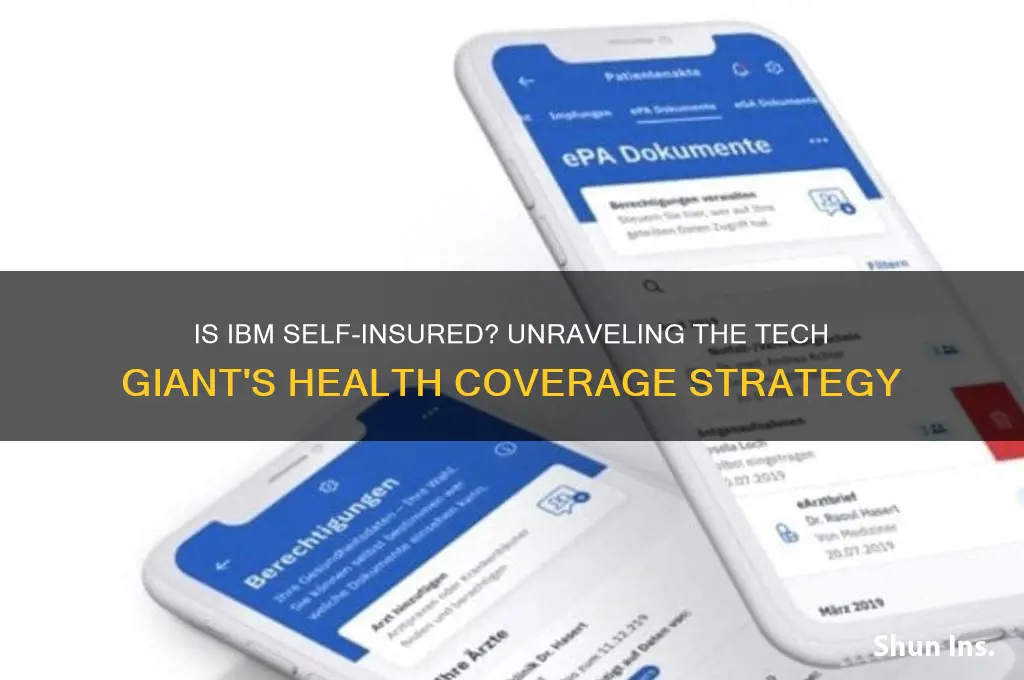 is ibm self insured