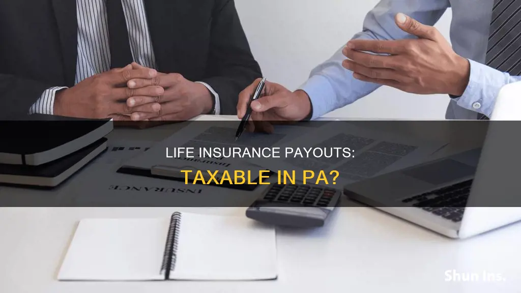 is imputed life insurance taxable in pa