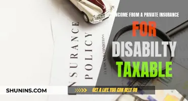 Private Disability Insurance: Taxable Income?